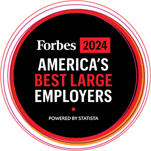 Forbes 2024 America's Best Large Employers award